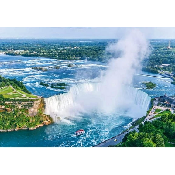 Jigsaw Puzzles 300 Pieces for Adults Niagara Waterfall Modern Home Decor Intellectual Game Wall Art Unique Gift Jigsaw for Active Thinking Party Entertainment