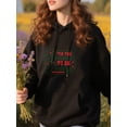 thumbnail image 3 of Unique Xmas Christmas Hoodie for Men Women, Holiday Pullover Hooded Sweatshirt, Cozy Cotton Poly Blend, Funny Winter Xmas Gift Outfit, 3 of 5