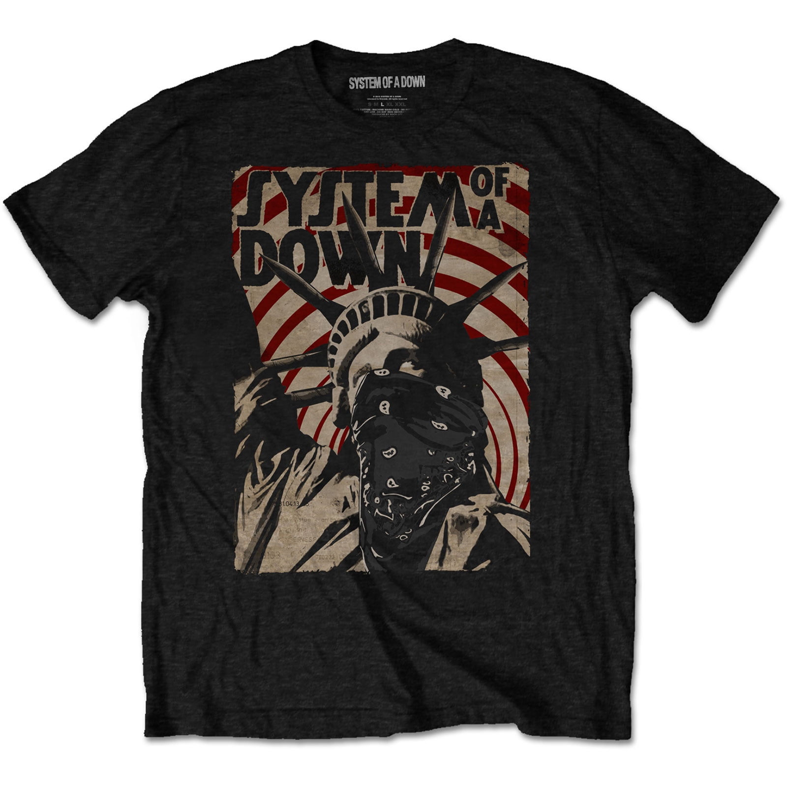 System Of A Down Unisex T-Shirt Hand (Medium) - Walmart.com