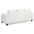thumbnail image 2 of Glory Furniture Sandridge Faux Leather Sofa in White, 2 of 6