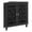 Black, variant on Pemberley Row MDF Dark Teal Corner Cabinet Rectangular Adjustable Shelf 30"H Unassembled