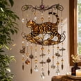 thumbnail image 2 of Cat Suncatchers for Windows Hanging Acrylic Cat Wind Chime Sun Catcher Crystal | Handmade Sun Catcher Window Bedroom Decor Gift for Cat Lovers, 2 of 6