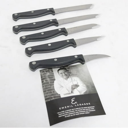 Emeril Lagasse 5 Piece Kitchen Knife Set Walmart Com