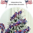 thumbnail image 4 of Independent Day Colorful Flower Red White Blue Five Pointed Star Colored Ribbon Venue Layout, Memorial Day Decorations, 4 of 7