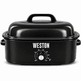 thumbnail image 1 of Horno Eléctrico Tostador Weston 18 Qt con Control de Temperatura Ajustable 1450W, 1 of 7