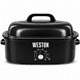 thumbnail image 1 of Horno Eléctrico Tostador Weston 18 Qt con Control de Temperatura Ajustable 1450W, 1 of 7
