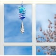 thumbnail image 2 of Woodstock Wind Chimes Woodstock Rainbow Makers Collection, Crystal Moonlight Cascade, 4.5'' Icicle Crystal Suncatcher CCMI, 2 of 6
