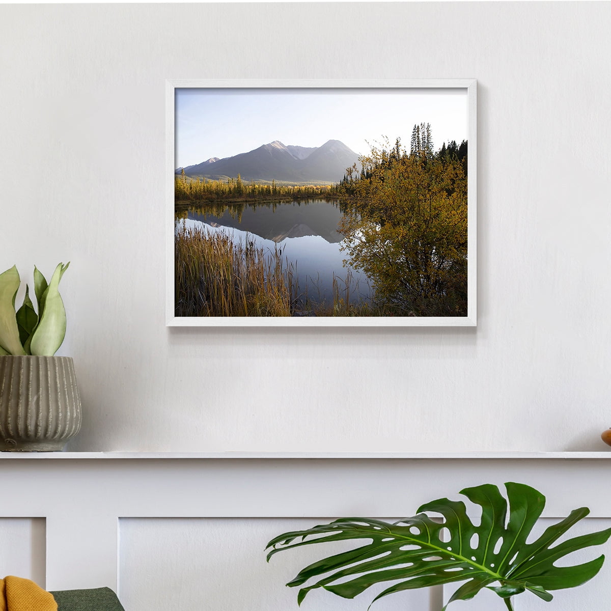 Low Light on Vermillion by Carol Robinson - Restickable Framed Giclée Print