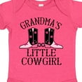 thumbnail image 4 of Inktastic Grandma Little Cowgirl Baby Clothes Girls Baby Bodysuit, 4 of 5