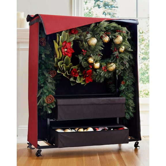 Balsam Hill Rolling Multipurpose Storage Chests for Christmas Decor