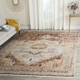 thumbnail image 2 of SAFAVIEH Vintage Persian Tarek Medallion Polyester Area Rug, Cream/Multi, 5' x 7'6", 2 of 8