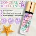 thumbnail image 3 of Tivlon 3 in 1 Color Correcting Cream, One Step Color Corrector, Primes Color-Corrects Brightens, Oil-Control & Hydrating, Water-Resistant & Sweat-Proof, 1.4 oz, 3 of 9