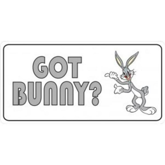 Got Bunny Photo License Plate