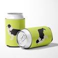 thumbnail image 5 of Carolines Treasures BB3823CC Black Border Collie Checkerboard Green Can or Bottle Hugger, 5 of 5