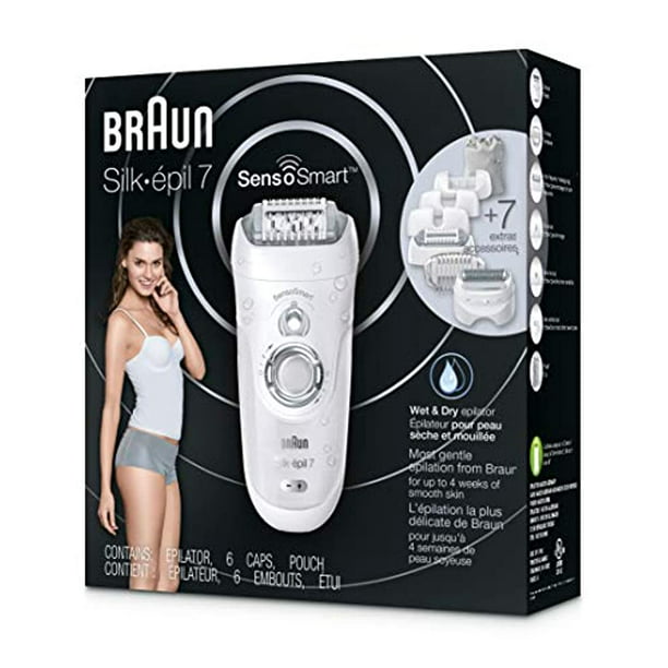 direktør Definition Nybegynder Braun Epilator for Women, Silk-epil 7 7-880 Hair Removal for Women, Bikini  Trimmer, Wet & Dry, Cordless and 7 extras - Walmart.com