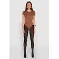 thumbnail image 3 of Womens Daisy Short Sleeve Crew Neck Bodysuit, 3 of 5