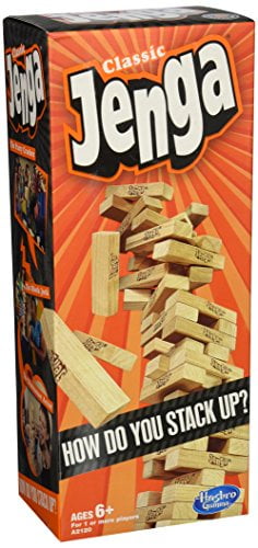 Hasbro Jenga Classic Game 8 years and up Best Classic Game 