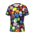 thumbnail image 3 of Rocae Easter Eggs2 for Men's Moisture-Wicking Crew Tee - T-Shirt for Sports, Outdoor Activities, and Casual WearX-Large, 3 of 9