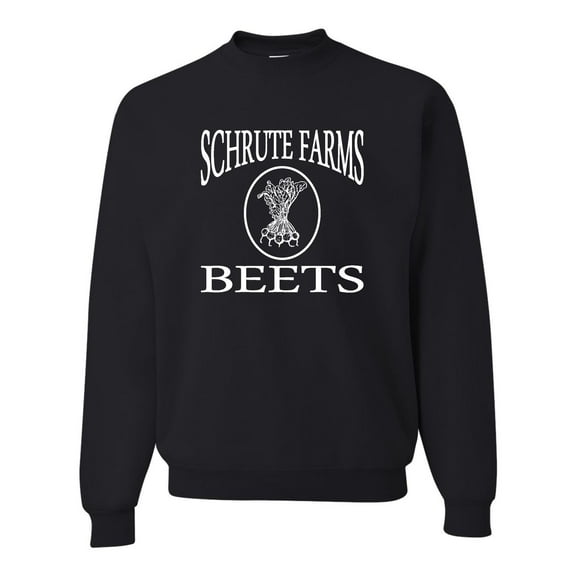 Adult Schrute Farms Beets Sweatshirt Crewneck
