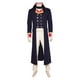 thumbnail image 4 of Disfraz de fantasía de Napoleón para hombre adulto, disfraz medieval, conjunto de uniforme, sombrero de Napoleón, trajes de juego de rol, traje de carnaval de Halloween, 4 of 5