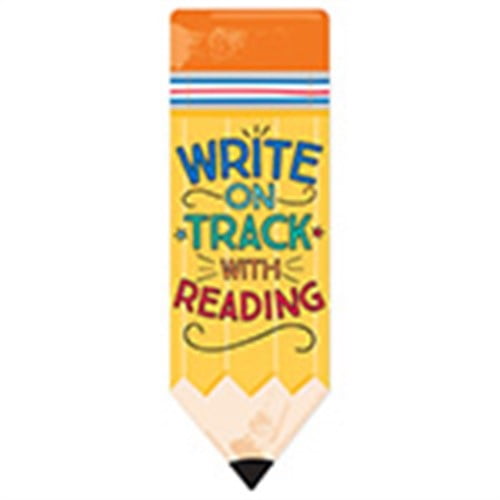 EU-843236 - Pencil Write on Track with Reading Bookmarks, Pack of 36 by Eureka