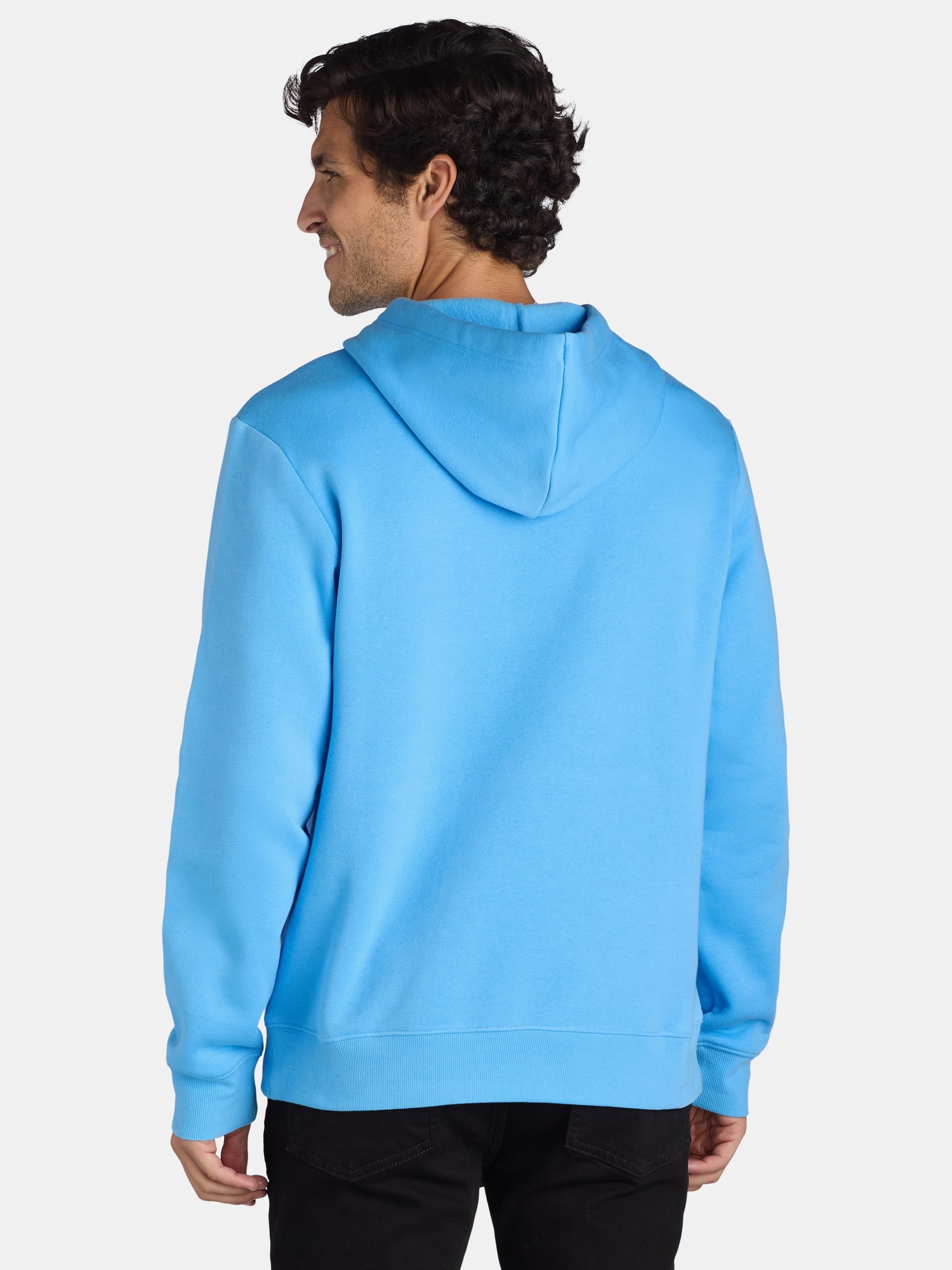 Athletic Works Men's & Big & Tall Men's Fleece Hoodie Sweatshirt, Sizes XS-4XLT