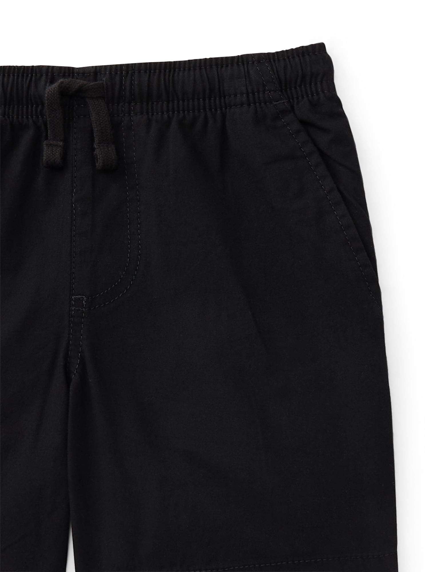 Wonder Nation Boys Pull On Shorts, 2-Pack, Sizes XS-2XL & Husky