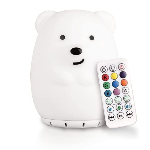 huggable night light bear