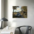 thumbnail image 4 of Creowell Farmhouse Truck Canvas Wall Art, Old Truck Pictures Wall Art, Country Golden Autumn Pickup Truck Canvas Prints, Vintage Truck Art Prints for Country Farmhouse Kitchen Decor 20x16 in/16x12 in, 4 of 5