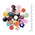 thumbnail image 4 of Mix Color Fusion Mix Stone Floral Pin-Brooch, 4 of 5