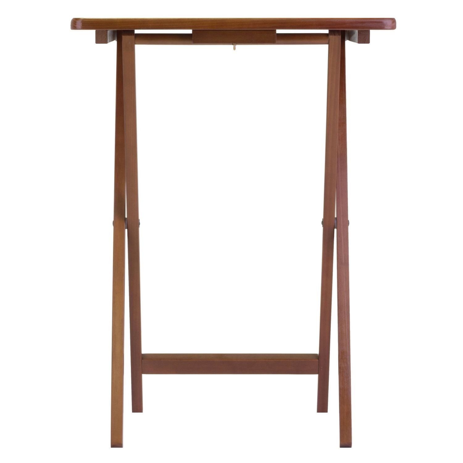Winsome Ensemble de tables à collations 5 pièces Alex en fini noyer