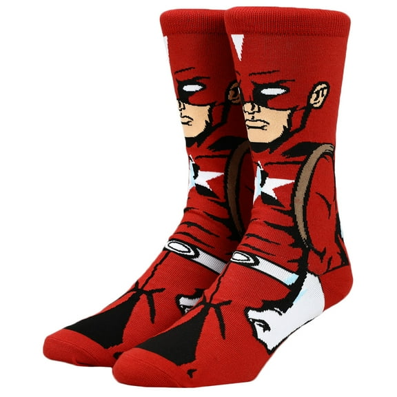 Marvel Red Guardian Character 360 Character Sock