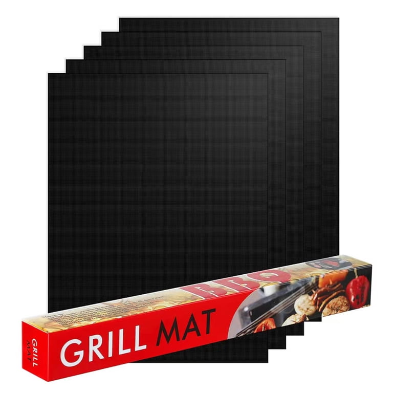 Aedavey BBQ Grill Mat Set, 5-Pack Non-Stick Mats photo 5