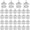 Silver, variant on 100pcs Antique Golden Small House Charms Tibetan Alloy Double-Sided Home Charm Pendants Jewelry Making Accessories for DIY Necklace Bracelet Handmade Decoration Supplies