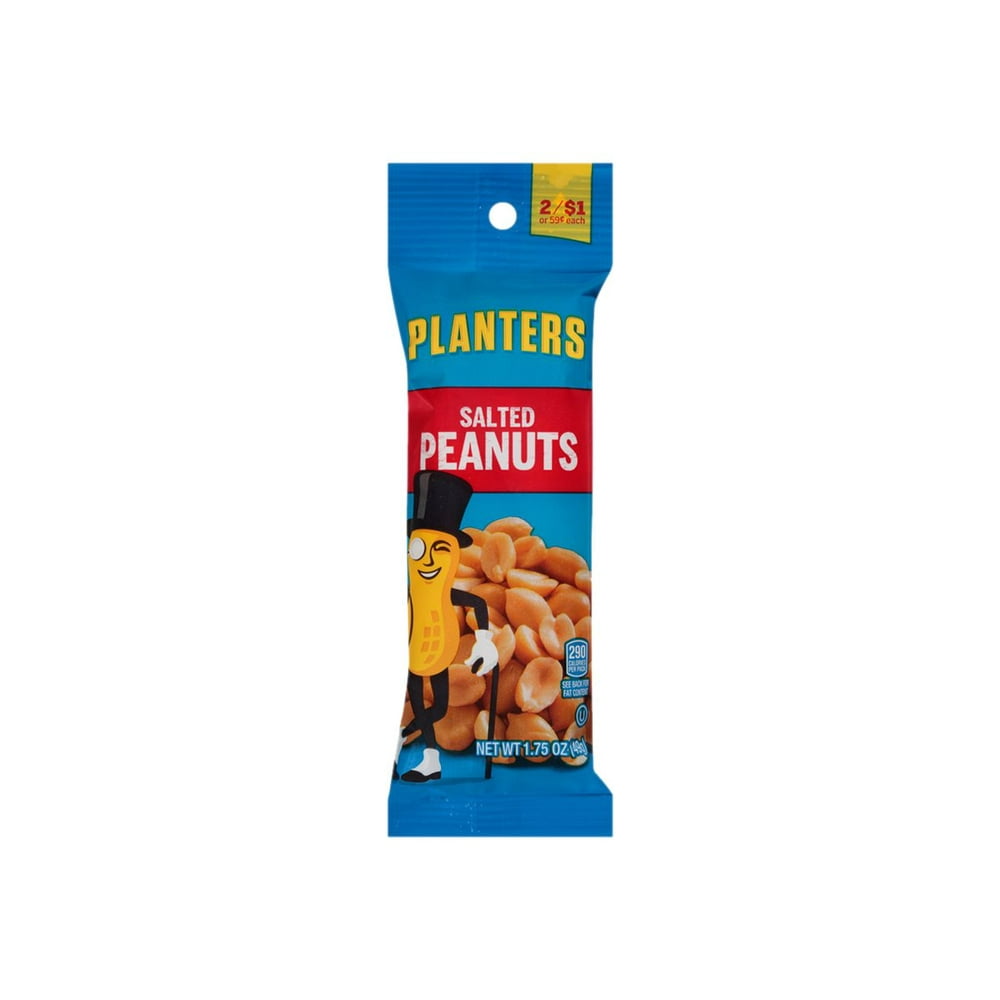 Planters Peanuts 1.7 oz (pack of 12)