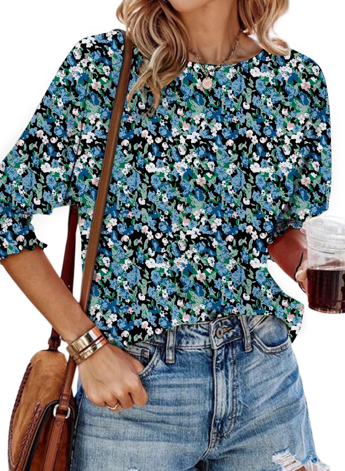 トップス loose Relax crepe over shirt loose Relax crepe over shirt