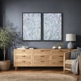 thumbnail image 4 of Framed Canvas Wall Art Set of 2 Neutral Abstract Floral Botanical Prints for Living Room Decoration - 24"x36"x2 BLACK, 4 of 8