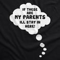 thumbnail image 4 of Maternity If These Are My Parents I'll Stay In Here T Shirt Funny Pregnancy Tee, 4 of 7