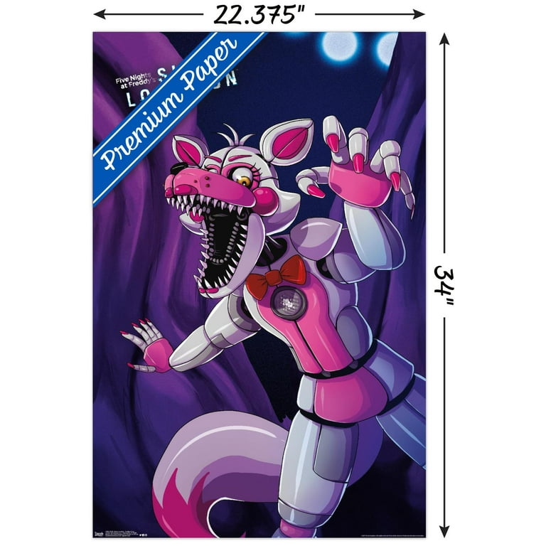 Five Nights at Freddy's: Sister Location Funtime Foxy Wall