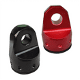 thumbnail image 3 of Winch Hook Shackle Mount 33000LBS Load for ATV UTV SUV, Aluminum Mount, Towing Red, 3 of 8