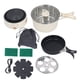 thumbnail image 2 of Olla De Cocción Multifuncional, Olla Eléctrica Portátil De 500W 1.6L Con Plegable Para El Dormitorio Del Campamento, Cocina De Ramen Desmontable, Ajuste De Temperatura Fácil,, 2 of 7