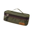 thumbnail image 2 of Bolsa portátil para guardar utensilios de camping con bolsillo de malla, fácil de transportar y viajar. Verde profundo, 2 of 9