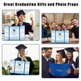 thumbnail image 5 of Al Libro de Visitas de Graduación 2024, Decoraciones para Fiesta de Graduación de la Clase 2024, Azul de Graduación, 5 of 5