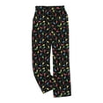 thumbnail image 6 of VONCOS Pajamas Womens Black Christmas String Lights Print Pants - Polyester, Elastic Waist with Side Pockets, Comfortable Holiday Loungewear for Adults (Sizes S-XXXL),Size S, 6 of 6