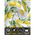 thumbnail image 7 of Summer Lemon Cloth Napkins Set of 8 Reusable Dinner Napkins, Yellow Fruit Farm Vintage White Wood Grain Cocktail Napkin Washable Table Napkins for Wedding/Holiday Party/Baby Shower 20"x20", 7 of 7