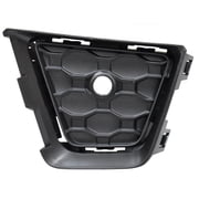 New Aftermarket Black Front Driver Side Lower Bumper Cover Grille Replaces 6VP56LXHAA fits 2021 Jeep Renegade 80th Anniversary Sport Utility 4-Door