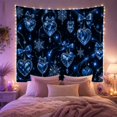 thumbnail image 2 of Reminiscent Starry Night with Filled Numerous Sparkling Effects, Mystical Fantasy for Space Lovers, Galaxy Room Decor, Christmas Gift, Tapestry Wall Hanging for Bedroom and Dorm, 2 of 7