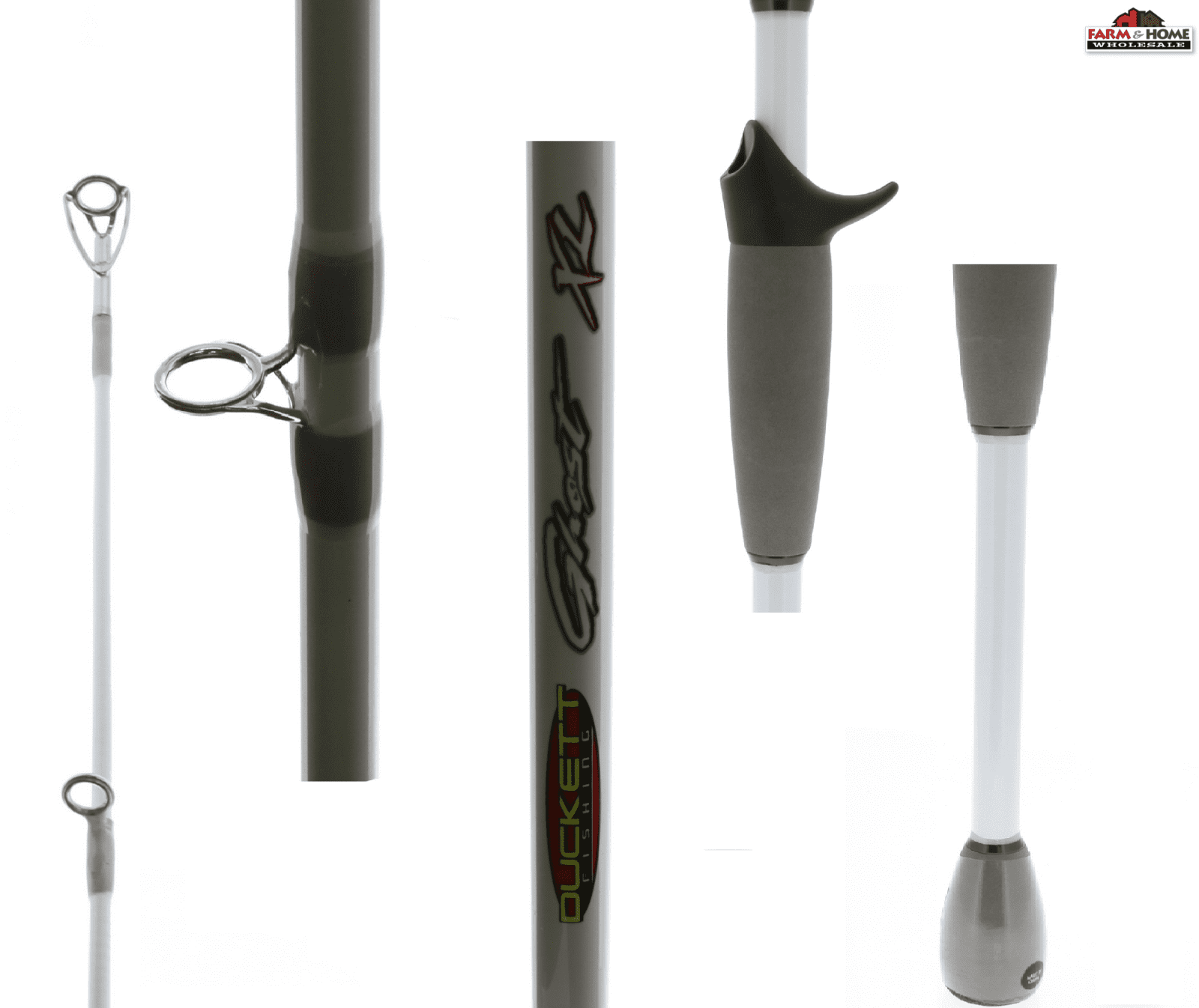 6'10" Duckett Medium Casting Fishing Rod 1pc DFGX610MC New