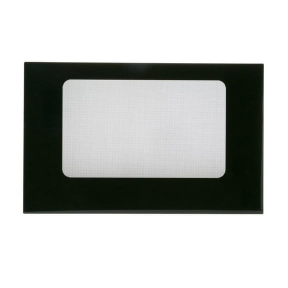 WB57K4 GE Black Outer Door Glass OEM WB57K4
