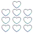 thumbnail image 1 of Accessoires Porte-Clés en Forme de Coeur Couleur Individuelle Design Élégant Simple Entreprise Exquise Modélisation DIY Porte-Clés Couleurs Even, 1 of 8